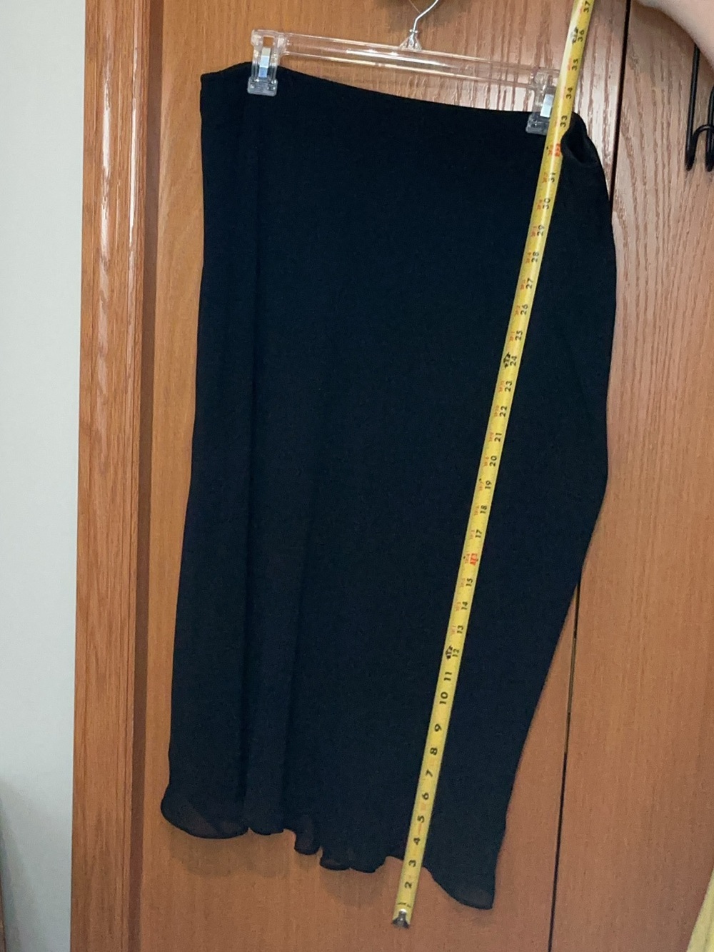 Classic Black Women's Midi Skirt xl